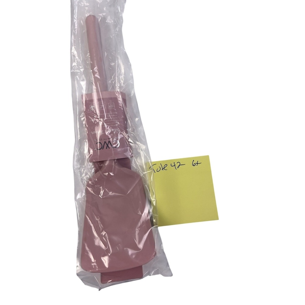 CWC Cook With Color Pink Silicone Turner & Spatula Set BPA Free 450F - Picture 13 of 13